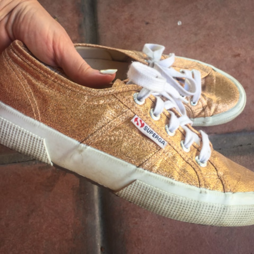 Copper SUPERGA Sneakers DROP - Picture 3 of 8